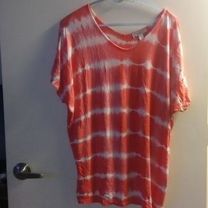 Dress barn tie-dye blouse